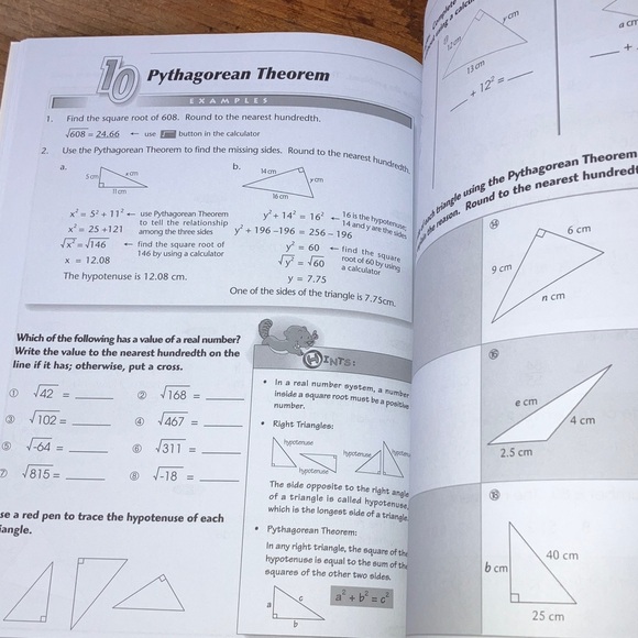 Complete MathSmart 8 Workbook - Canadian curriculum - Picture 8 of 16